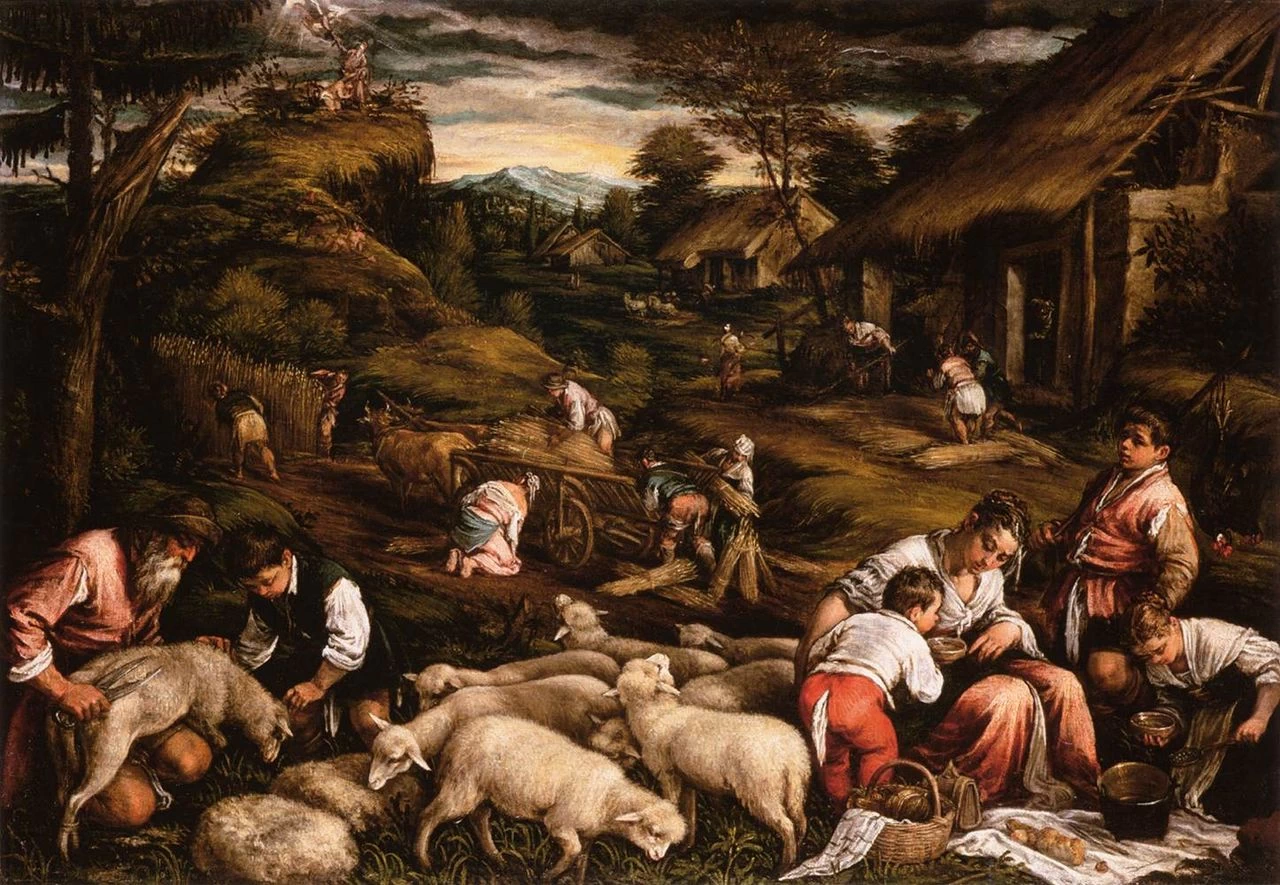 Il sacrificio di Isacco - Jacopo da Ponte, detto Bassano